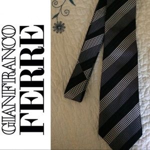 Gianfranco Ferre grey tie